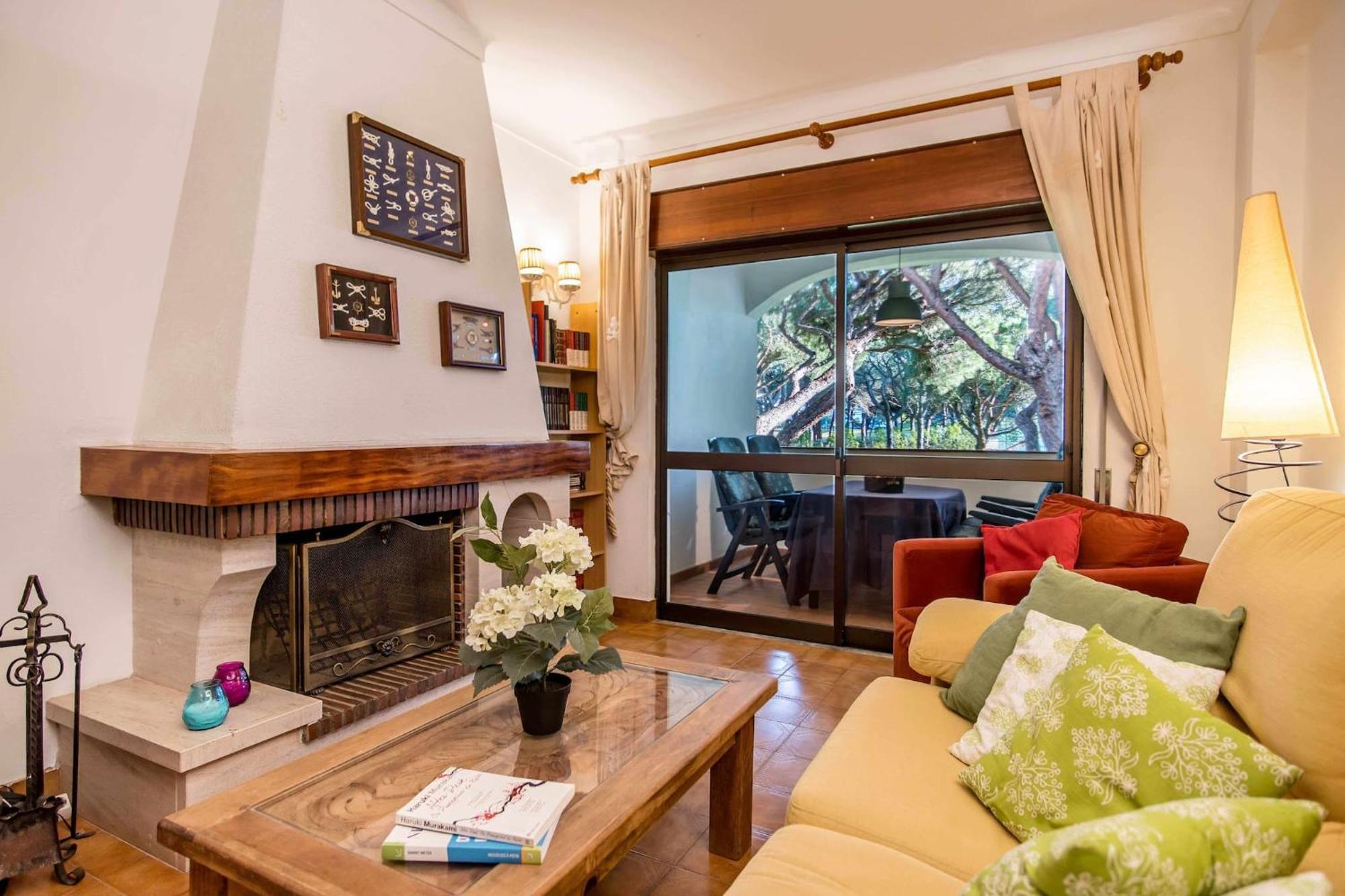 Casa Falesia T2 - Garden View - 5 Min From The Beach - Wifi Olhos de Agua  Exteriör bild